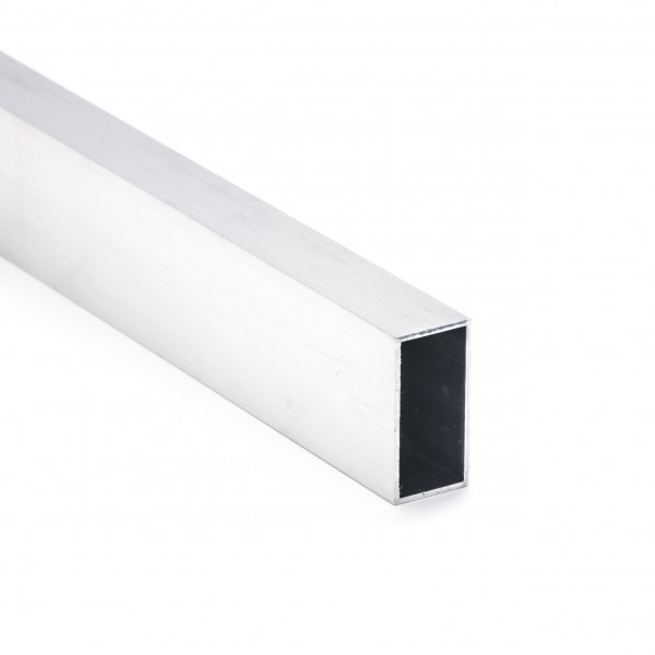 Aluminium Rechteckrohr Pulverbeschichtet 40x25x2mm, Länge 2000mm, Anthrazit RAL 7016 - AlMgSi0.5, Für Rahmen, Konstruktionen & Möbelbau