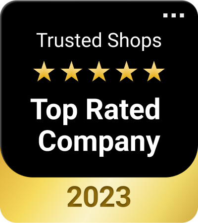 Trusted Shops Top Rated Company 2023